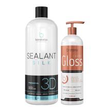 Selagem Sealant Silk 3D 1l + Cauter Gloss 500ml Espelhamento