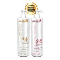 Selagem Térmica Soupleliss Gold Power + Shampoo Preparatório 2x1000ml
