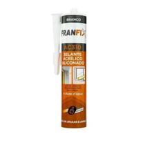 Selante Acrílico Base De Água Franfix Silicone Branco 500g Franfix Selante Acrílico Base De Água Franfix Silicone Branco 500g Franfix