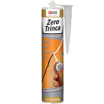 Selante Acrílico Para Trincas E Fissuras Zero Trinca 420g