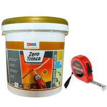 Selante Acrílico Trinca Fissura Zero Trinca Pote 5kg + Trena