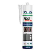 Selante Adesivo Hibrido Fixa Espelhos Solufix 400G Branco