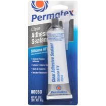 Selante adesivo Permatex Clear RTV Silicone 90mL (pacote com 12) Selante adesivo Permatex Clear RTV Silicone 90mL (pacote com 12)