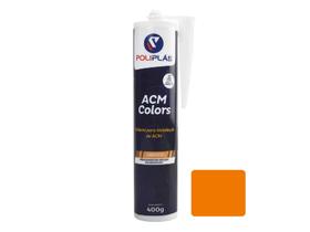 Selante Adesivo Silicone Pu Polímero Híbrido Acm Laranja - POLIPLAS