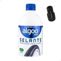 Selante Algoo Pro Tubeless Anti-furo 500ml + Adaptador De Válvula Presta P/ Schrader