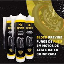 Selante Block Para Pneus De Moto - 1 Frasco - 300 Ml