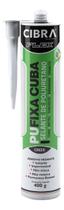 Selante Cola de Fixação Pu Fixa Cuba Cinza 400g Cibraflex