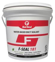 Selante de duto Red Devil F-Seal 181 Reforçado com Fibra 3,78 L Branco