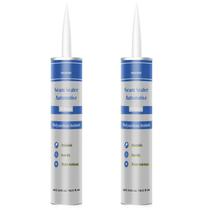 Selante de juntas de poliuretano HAOXAOON, kit com 2 unidades, 310 ml, branco