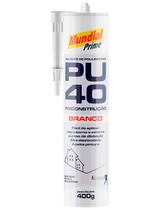 Selante De Poliuretano Pu40 400Gr Branco Mundial Prime Unica