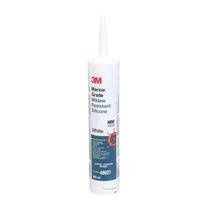 Selante de silicone 3M Marine Grade 08027 Cartucho branco de 305 ml Selante de silicone 3M Marine Grade 08027 Cartucho branco de 305 ml