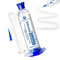 Selante de Silicone RTV Transparente PRAZISCHUTZ à Prova d'Água 30 ml