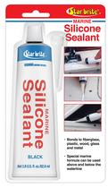 Selante de silicone STAR BRITE Black 82ml Waterproof Marine