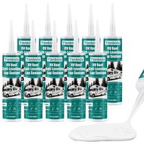 Selante de telhado Felizshop Silicone Caulk para telhados de RV (pacotes de 10) Selante de telhado Felizshop Silicone Caulk para telhados de RV (pacotes de 10)