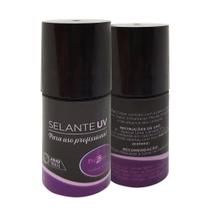 Selante de unha Uv Piubella Top coat unhas de gel 10ml