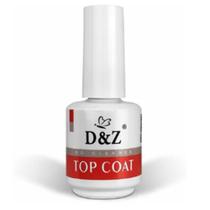 Selante Fortalecedor DeZ unha Gel Fibra Porcelana Top Coat