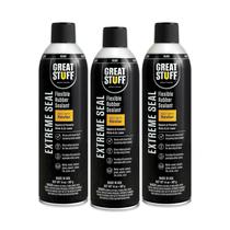Selante Great Stuff Extreme Kit com 3 Unidades Preto 414 ml Selante Great Stuff Extreme Kit com 3 Unidades Preto 414 ml