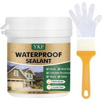 Selante impermeável YKF Transparent 355ml para telhados, paredes Selante impermeável YKF Transparent 355ml para telhados, paredes