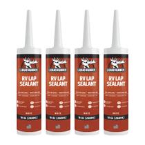 Selante Líquido de Borracha para Telhado de Motorhome Autonivelante Branco Kit com 4 Selante Líquido de Borracha para Telhado de Motorhome Autonivelante Branco Kit com 4
