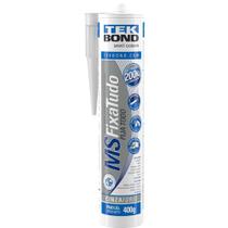 Selante MS Híbrido Fixa Tudo, Cinza, 400 Gramas, Tekbond OstenVonder Selante MS Híbrido Fixa Tudo, Cinza, 400 Gramas, Tekbond OstenVonder
