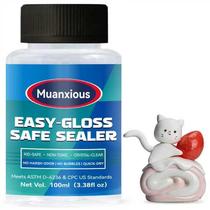Selante Muanxious para Argila de Secagem ao Ar com Brilho, Impermeável, 100 ml