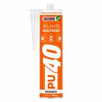 Selante Multiuso Pu 40 Maxi Rubber Branco 400g Selante Multiuso Pu 40 Maxi Rubber Branco 400g