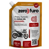 Selante Preventivo Contra Furos Pneu Moto 350CC 800ml Zero Furo Selante Preventivo Contra Furos Pneu Moto 350CC 800ml Zero Furo