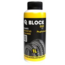 Selante Preventivo P/ Pneus Com Câmara de Bicicleta - Block Bike Profissional (1 Litro)