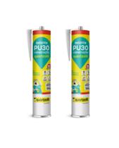 Selante PU-30 branco Quartzolit kit c/ 2un de 300ml/346gr