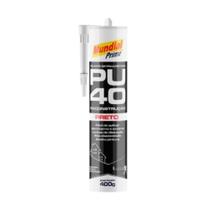 Selante Pu 40 Preto 400g - Mundial Prime Para Vedação Em Juntas E Fachadas Selante Pu 40 Preto 400g - Mundial Prime Para Vedação Em Juntas E Fachadas