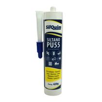 Selante PU 55 Cinza Siltano - 400g - Para Juntas de Dilatação e Vedação