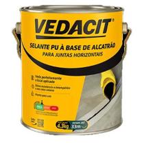 Selante PU Base Alcatrão 4,3kg REF: 147924 - VEDACIT