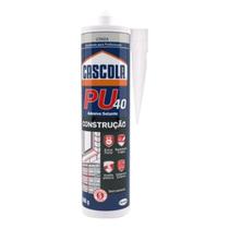 Selante PU40 Cascola 380g Cinza ou Branco Poliuretano Vedação Selante PU40 Cascola 380g Cinza ou Branco Poliuretano Vedação