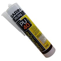Selante Pu40 Construção Branco Polidag 355g Pu Cinza