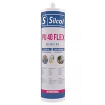 Selante PU40 Flex Branco 400g Silcol