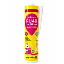 Selante PU40 Multiuso Quartzolit Cinza 360g Alta Resistência Vedação e Colagem