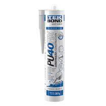 Selante PU40FIX Tekbond cola veda juntas vidros branco 387g