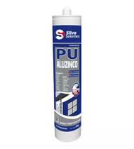 Selante Silicone Cola PU Aluzinco Extra Forte 380g Cinza