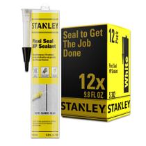 Selante STANLEY Flexi - Polímero Híbrido, Alta Elasticidade, 290ml (12 Unidades)