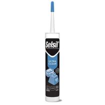 Selante Ultra Transparente Selsil 290 ml à Prova d'Água Selante Ultra Transparente Selsil 290 ml à Prova d'Água
