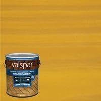 Selante Valspar Transparent Stain & Selador Honey Gold 1G Selante Valspar Transparent Stain & Selador Honey Gold 1G