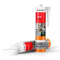 Selante Wurth Pu 40 Cinza 230ml Bisnaga 400g Multiuso
