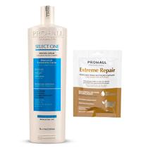 Select One Prohall 1 Litro + Máscara Extreme Repair 50g