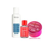Select One Prohall 120ml +Óleo7ml +Máscara Equalize 50g