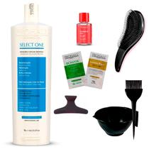 Select One Prohall 1L + 2Sachês/Cumbuca/Presilha/Escova/Óleo