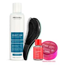 Select One Prohall 300ml +Óleo7ml +Equalize 50g +Escova Select One Prohall 300ml +Óleo7ml +Equalize 50g +Escova