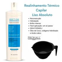Select One Prohall Escova Progressiva 1 Litro com Cumbuca Select One Prohall Escova Progressiva 1 Litro com Cumbuca