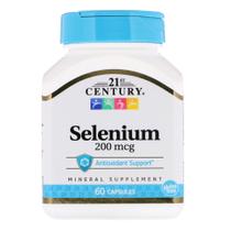 Selênio 200mcg Antioxidante Century 60 Cápsulas