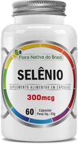 Selênio 300% IDR 60 caps 500mg Flora Nativa Selênio 300% IDR 60 caps 500mg Flora Nativa