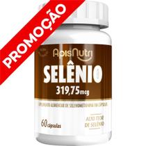 Selênio 60 Cápsulas 319,75mg - Apisnutri Selênio 60 Cápsulas 319,75mg - Apisnutri